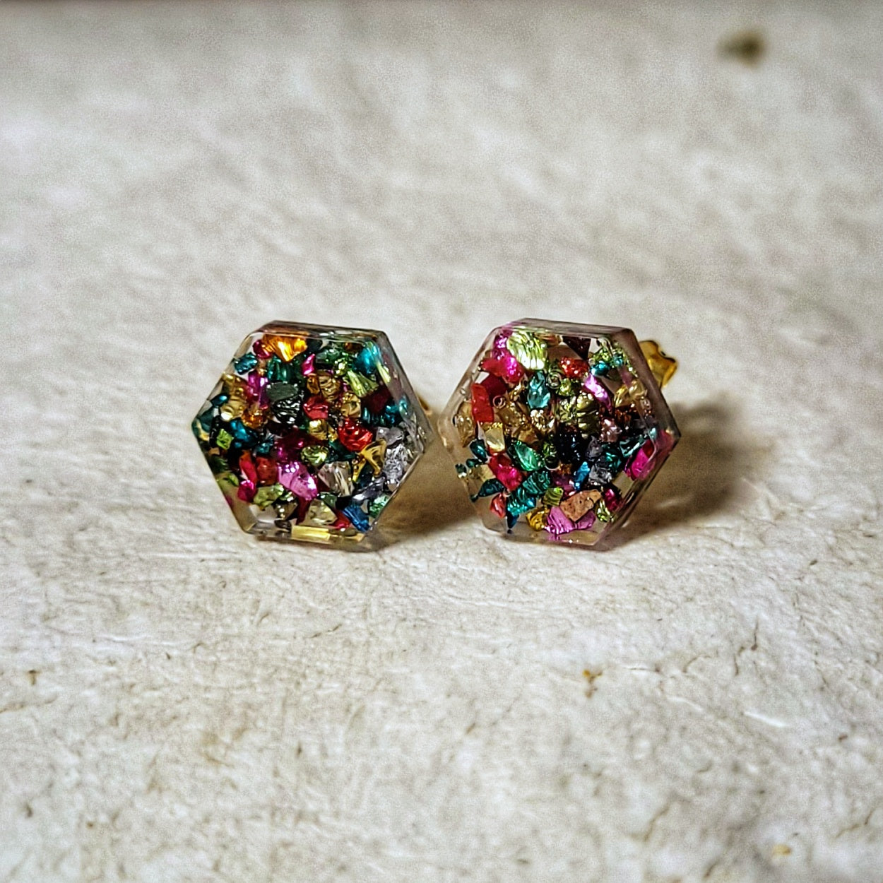 Glitter Studs